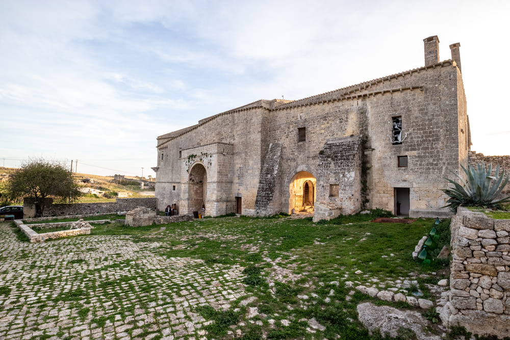 Ancient farm Altamura Puglia.
