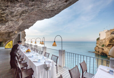 puglia cave restaurant Grotta Palazzese: