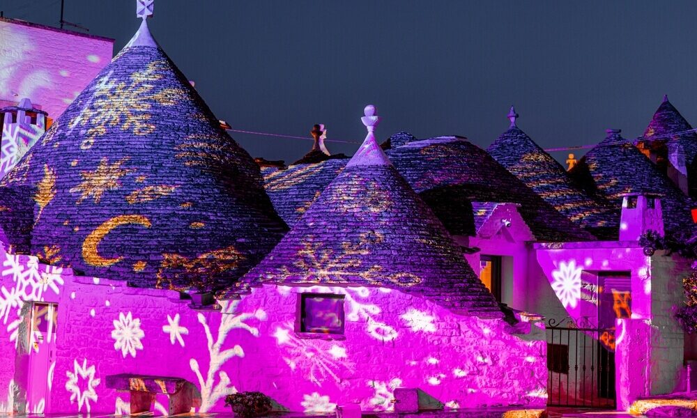 Alberobello light festival 1